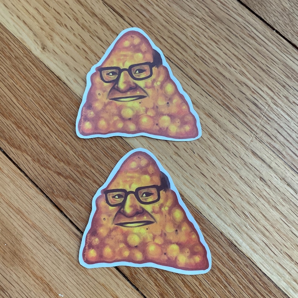 Danny Devito Dorito Sticker Set